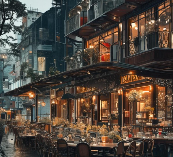 酒店餐饮服务业,霓虹灯下的璀璨之眼 酒店餐饮服务业,霓虹灯下的璀璨之眼