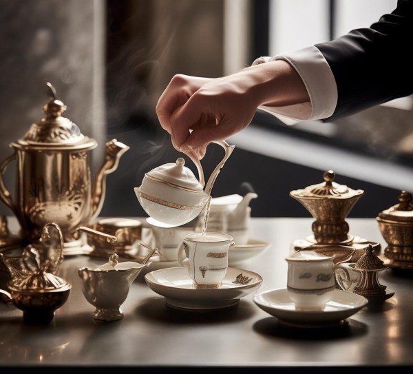 在现代酒店服务中,倒茶不仅是简单的饮品,更是服务人员与客人之间的桥梁。而在某些高端酒店,倒茶还会融入复古的礼仪,让客人在享受文化风情的同时,也能感受到一种文化的深度与内涵 在现代酒店服务中,倒茶不仅是简单的饮品,更是服务人员与客人之间的桥梁。而在某些高端酒店,倒茶还会融入复古的礼仪,让客人在享受文化风情的同时,也能感受到一种文化的深度与内涵