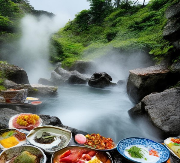 温泉与美食,邂逅自然与文化的完美融合 温泉与美食,邂逅自然与文化的完美融合