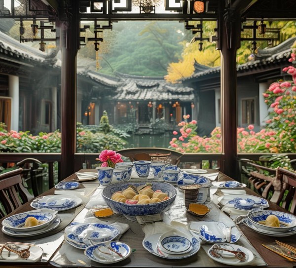 中城山庄的餐饮艺术 中城山庄的餐饮艺术
