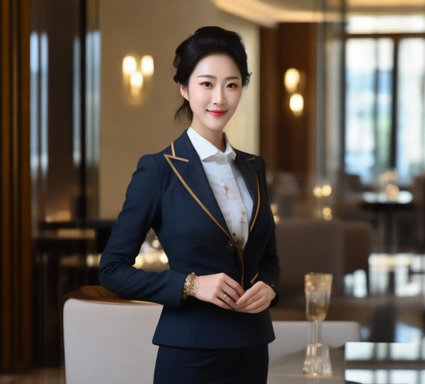 酒店服务礼仪,周思敏的风采与专业 酒店服务礼仪,周思敏的风采与专业