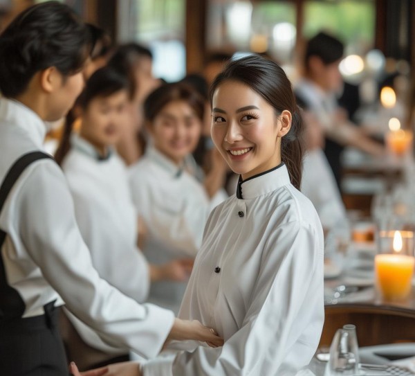 餐厅服务礼仪六声十七字
