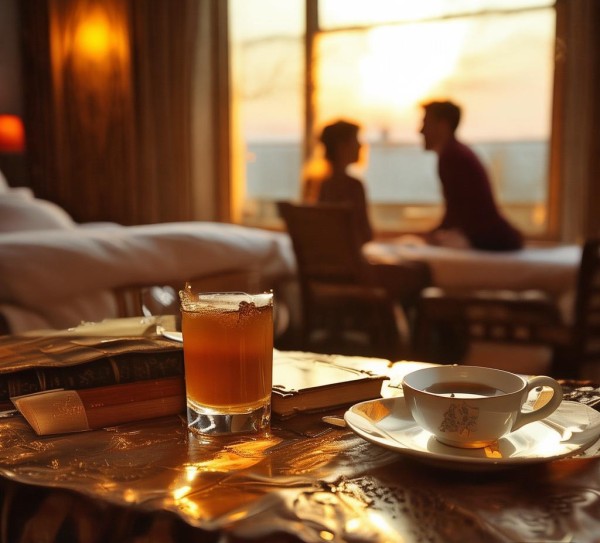 茶香与酒店,深度对话,浪漫相遇 茶香与酒店,深度对话,浪漫相遇
