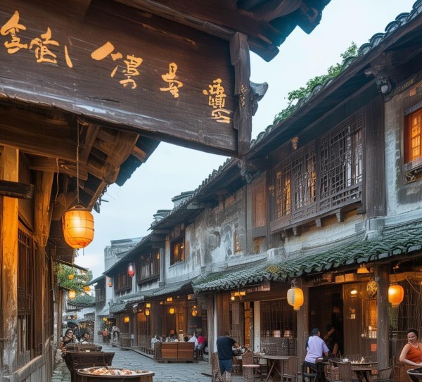 白水古镇的千年故事,白水县古镇酒店的餐饮魅力 白水古镇的千年故事,白水县古镇酒店的餐饮魅力