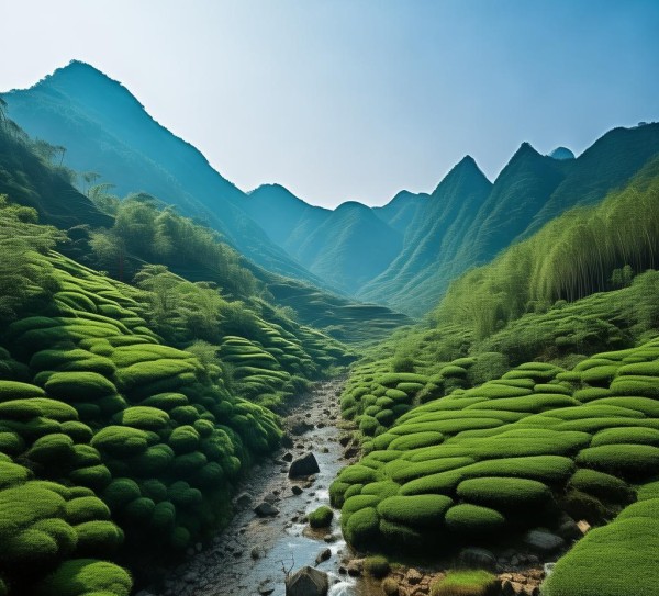 一、莫干溪谷的地理位置与自然景观 一、莫干溪谷的地理位置与自然景观