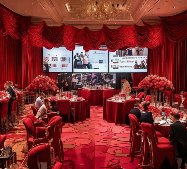 红色婚礼主题酒店合作方案，打造浪漫又高效的活动