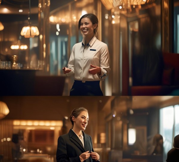 酒店服务礼仪，你的贴心服务，温暖人心