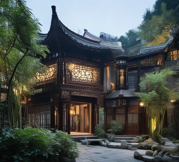 隐竹酒店，千年古韵与现代融合