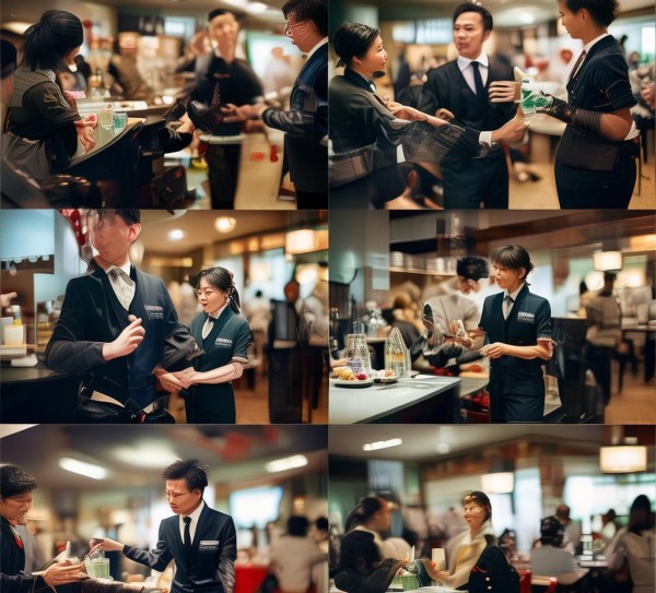 餐厅前台礼仪情景剧，从irm到服务到流程