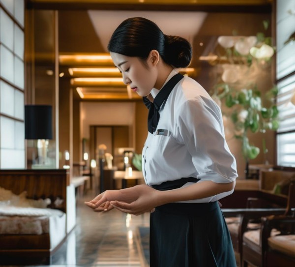 酒店服务礼仪走鞠躬教案