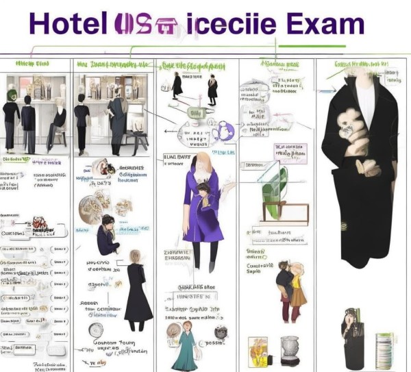 酒店服务礼仪考试图解，从基础到进阶，你必须知道的考试内容