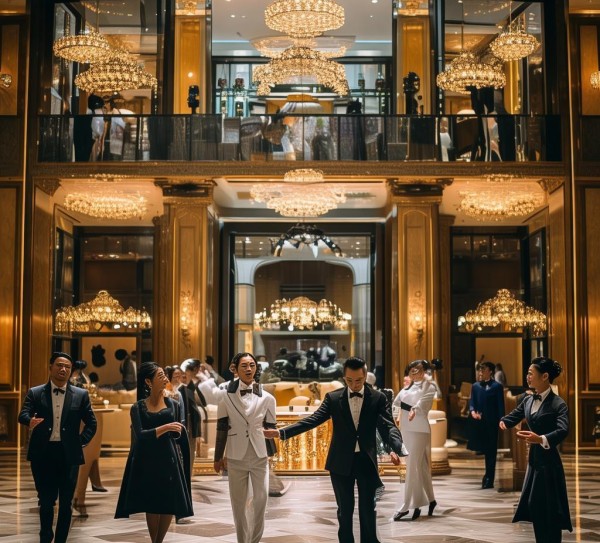 聚龙大酒店服务礼仪视频