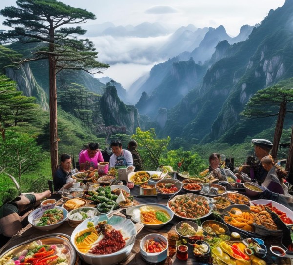 黄山自然与人文的美食之旅 黄山自然与人文的美食之旅