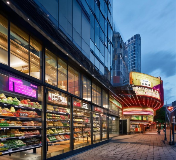 超市与酒店电影院，共创商业奇迹