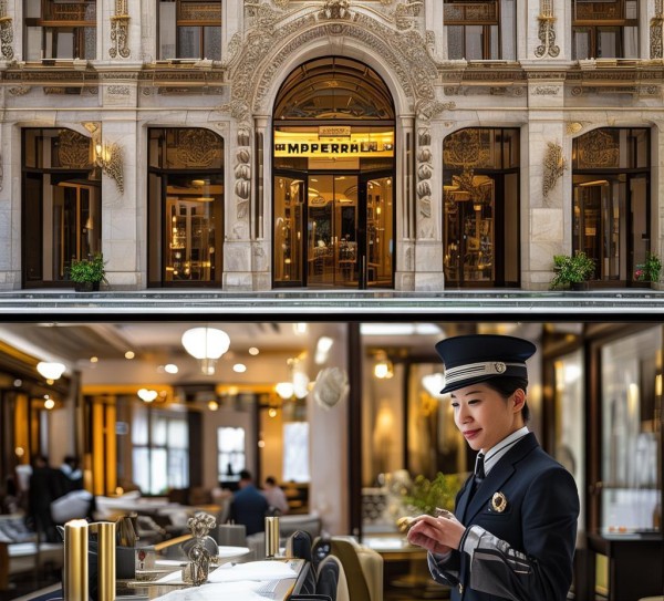 帝豪酒店，礼仪之选，服务知行合一
