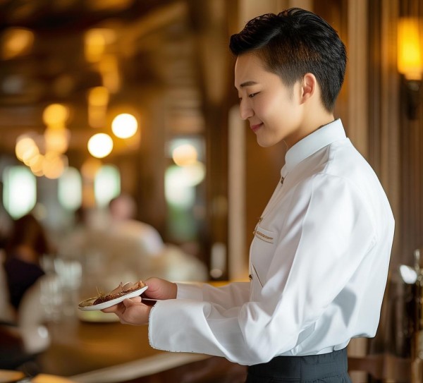 诗麦尔酒店餐饮服务员,专业服务,品质生活 诗麦尔酒店餐饮服务员,专业服务,品质生活