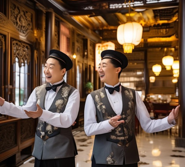 谈笑迎客，相声酒店服务指南