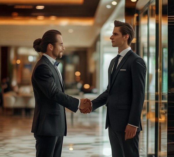 酒店服务礼仪中的握手礼 酒店服务礼仪中的握手礼