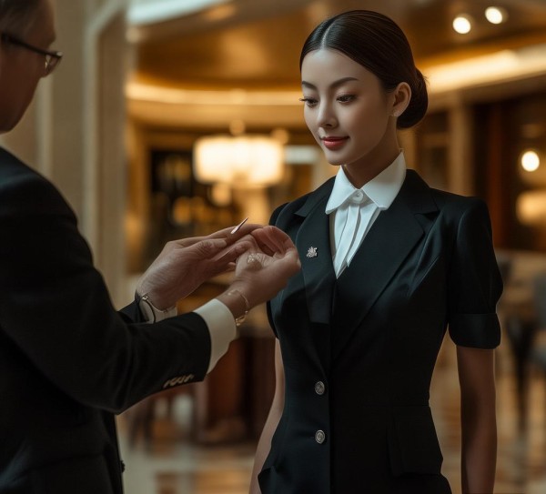 酒店服务礼仪小姐授戴,优雅与专业的双重魅力 酒店服务礼仪小姐授戴,优雅与专业的双重魅力