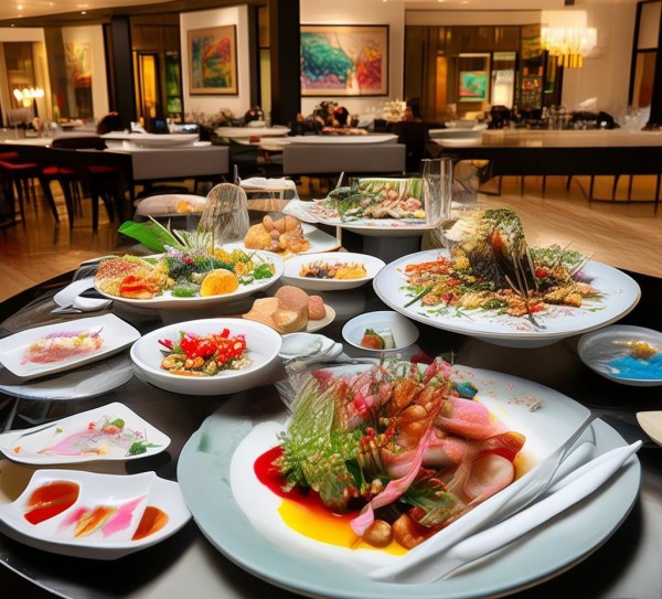 兰欧国际酒店,美食与艺术的完美结合 兰欧国际酒店,美食与艺术的完美结合