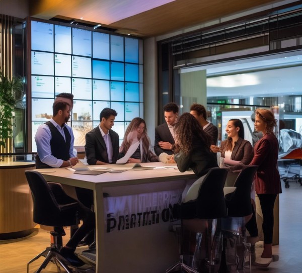 打造 quarterly partnership for hotel employees