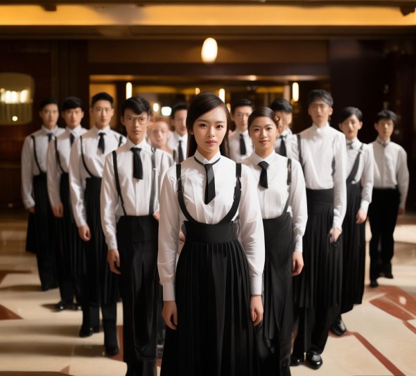 礼仪之光,酒店服务员的礼仪队伍 礼仪之光,酒店服务员的礼仪队伍