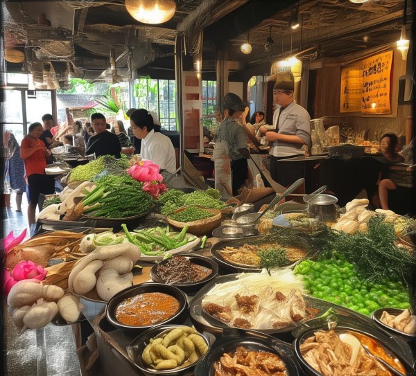 黄冈的餐饮市场,特色食材与现代服务的融合 黄冈的餐饮市场,特色食材与现代服务的融合