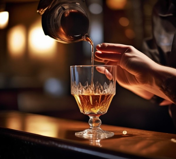 酒杯倒酒，酒店服务礼仪的必备技能