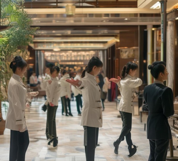 酒店服务礼仪操 酒店服务礼仪操