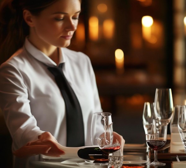 酒店服务员倒酒礼仪,从礼仪到专业 酒店服务员倒酒礼仪,从礼仪到专业