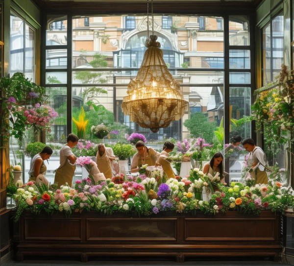 与花艺同行,与酒店共荣 与花艺同行,与酒店共荣