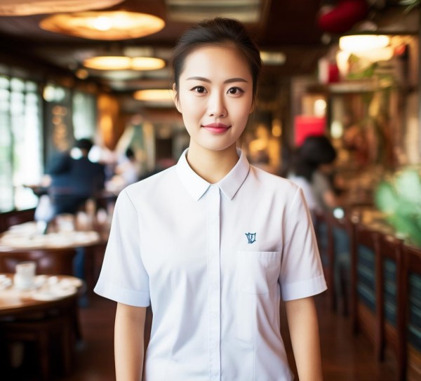 青岛餐饮服务员，服务在岗，责任在先