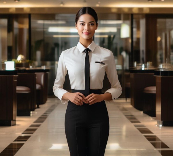 酒店服务礼仪交叉式蹲姿 酒店服务礼仪交叉式蹲姿