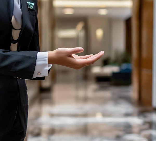 酒店礼仪举手礼,礼在服务,从我做起 酒店礼仪举手礼,礼在服务,从我做起
