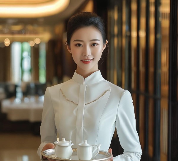 优雅接待，酒店服务员的礼仪之光
