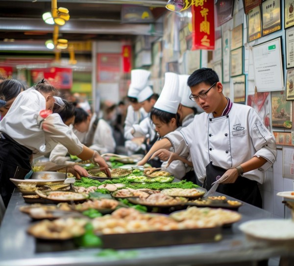 宝山区餐饮人才的培养之路