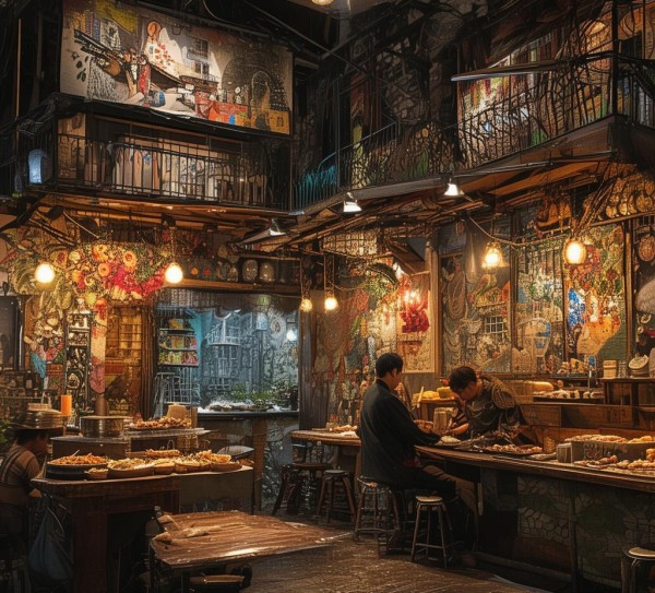 夜食店与酒店,融合艺术与生活,打造独特体验 夜食店与酒店,融合艺术与生活,打造独特体验