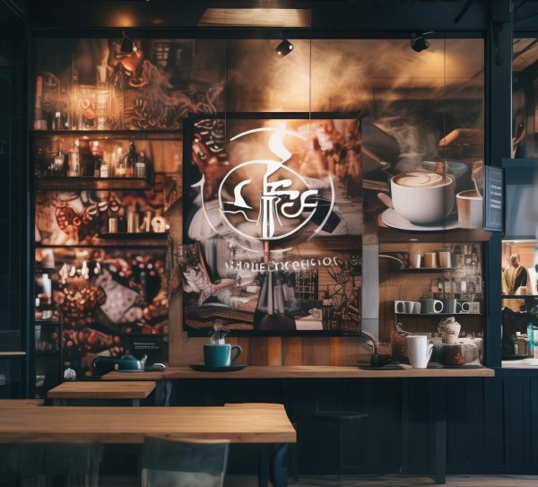 海报与咖啡店,品牌与体验的双重之道 海报与咖啡店,品牌与体验的双重之道