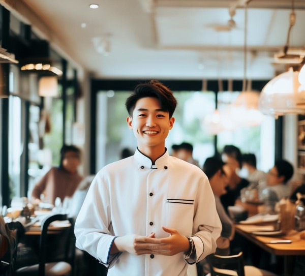 Sutton作为邛海餐饮酒店服务员的新鲜引人注目