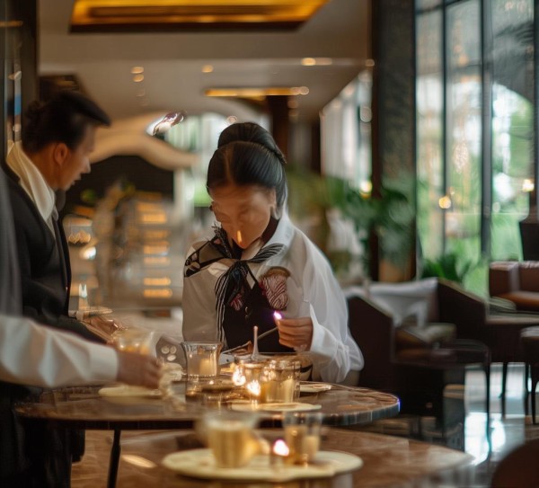 蓝海大酒店服务礼仪规范解析,提升服务品质,打造高端空间体验 蓝海大酒店服务礼仪规范解析,提升服务品质,打造高端空间体验