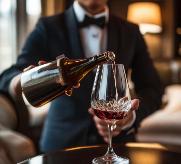 酒店服务礼仪斟酒，让酒水完美传递优雅