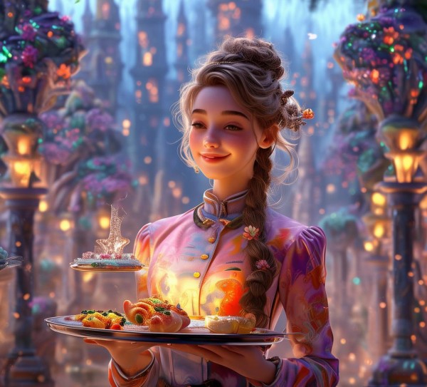 美幻之城,餐饮服务员的风采 美幻之城,餐饮服务员的风采