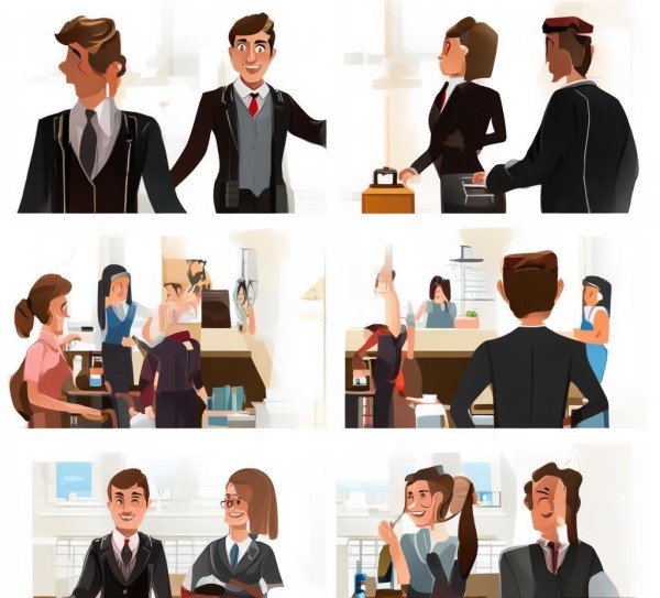 酒店服务礼仪分析图,从入店到离开的礼仪之道 酒店服务礼仪分析图,从入店到离开的礼仪之道