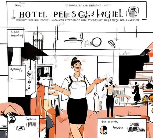 现代酒店服务礼仪 视频手抄报 现代酒店服务礼仪 视频手抄报