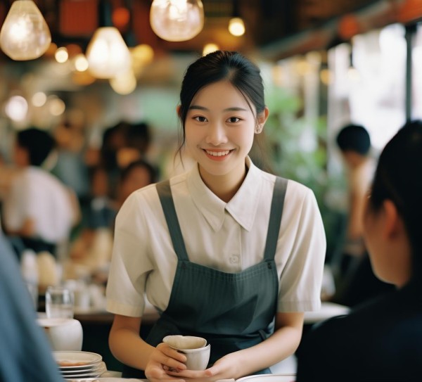 服务员的真实写照 服务员的真实写照