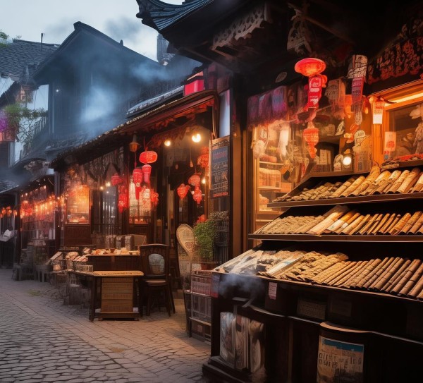 茶庄与烟酒店,文化交融的辉煌篇章 茶庄与烟酒店,文化交融的辉煌篇章