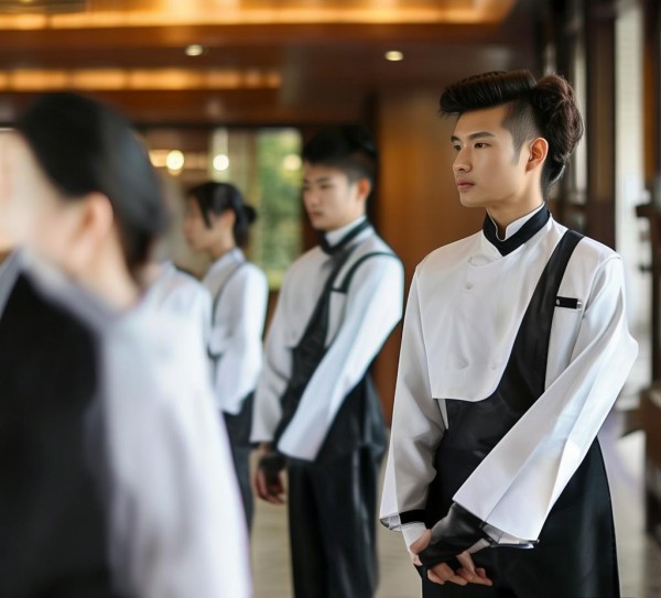 宁乡通程酒店餐饮服务员服装，品质服务背后的创新